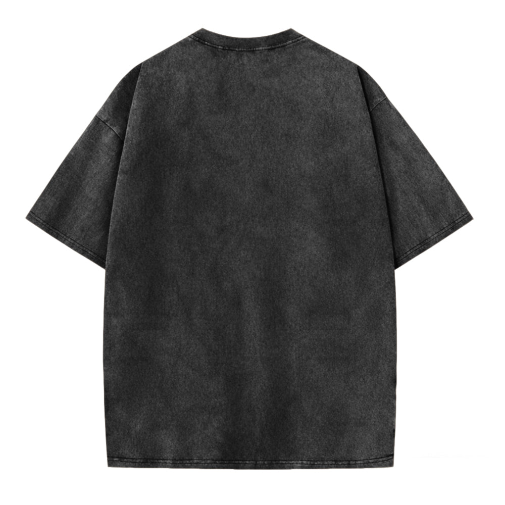 Titanic Cat Movie Scene Graphic Washed T-shirt